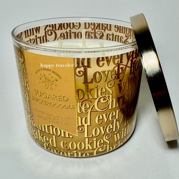 SUGARED SNICKERDOODLE 3 Wick Candle - Picture 2 of 3